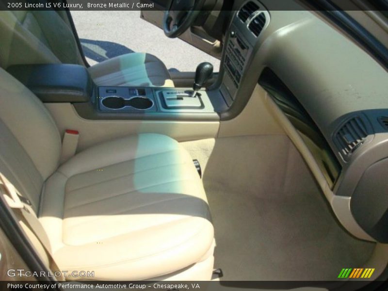Bronze Metallic / Camel 2005 Lincoln LS V6 Luxury