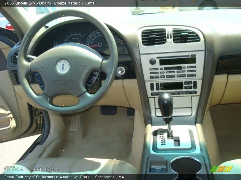 Bronze Metallic / Camel 2005 Lincoln LS V6 Luxury