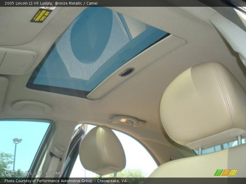 Bronze Metallic / Camel 2005 Lincoln LS V6 Luxury