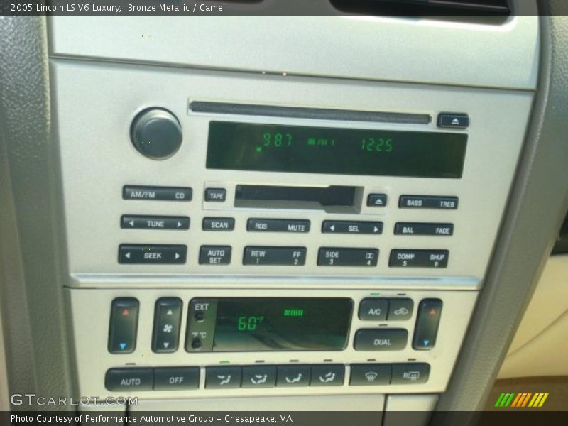 Bronze Metallic / Camel 2005 Lincoln LS V6 Luxury