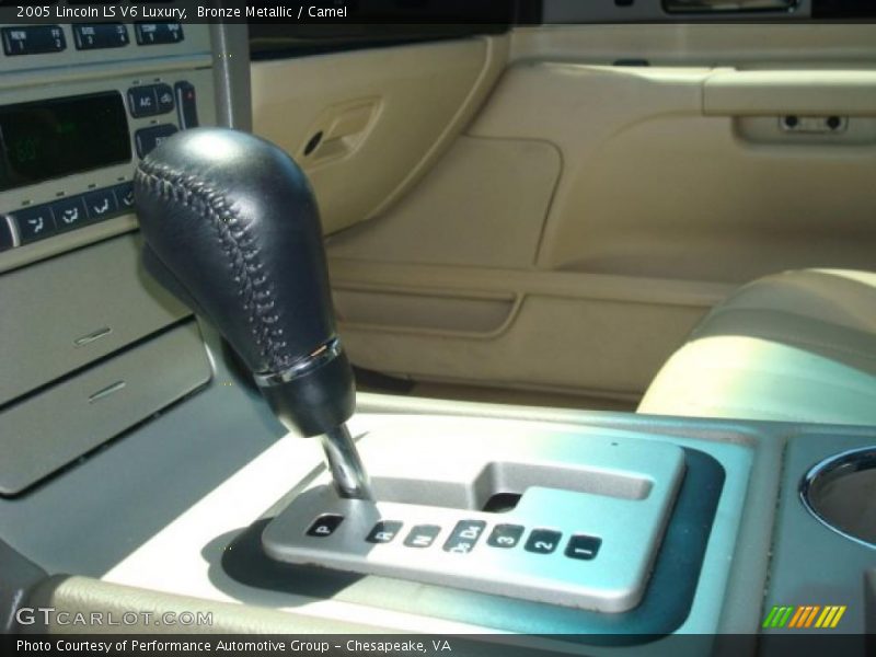 Bronze Metallic / Camel 2005 Lincoln LS V6 Luxury