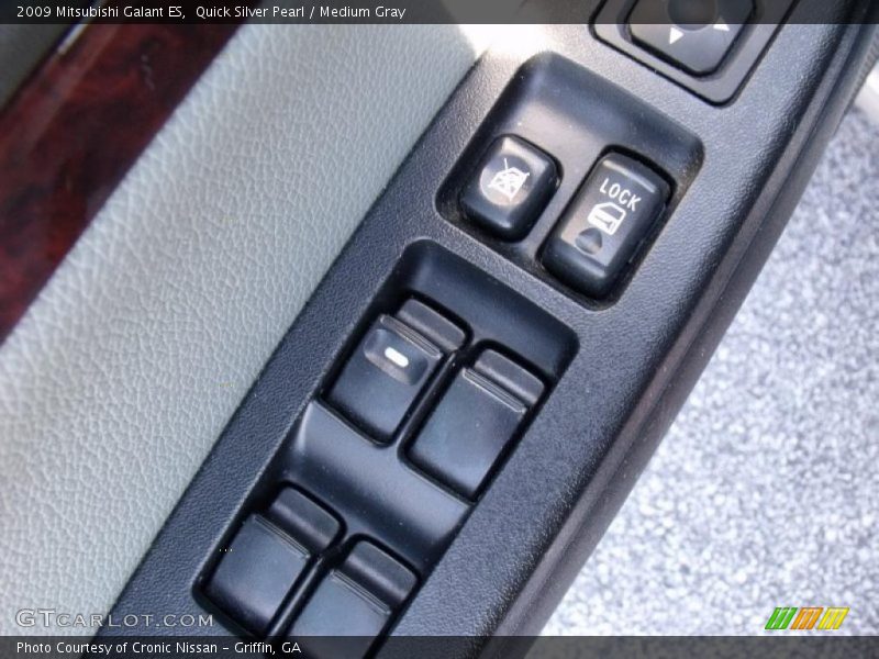 Quick Silver Pearl / Medium Gray 2009 Mitsubishi Galant ES