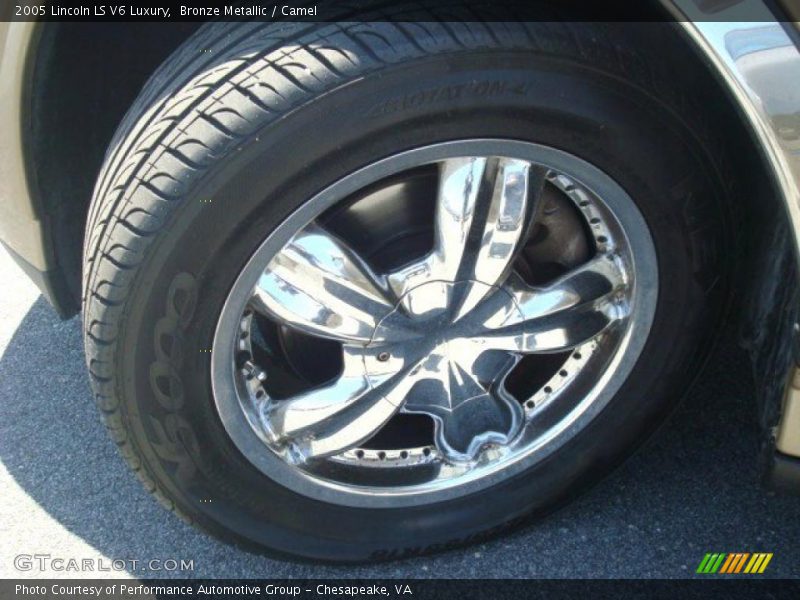 Bronze Metallic / Camel 2005 Lincoln LS V6 Luxury