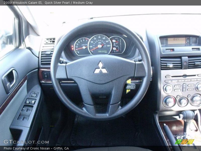 Quick Silver Pearl / Medium Gray 2009 Mitsubishi Galant ES