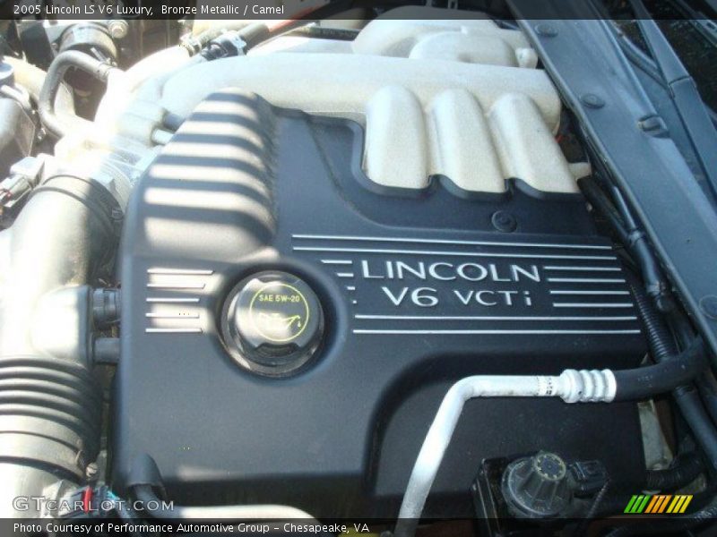 Bronze Metallic / Camel 2005 Lincoln LS V6 Luxury