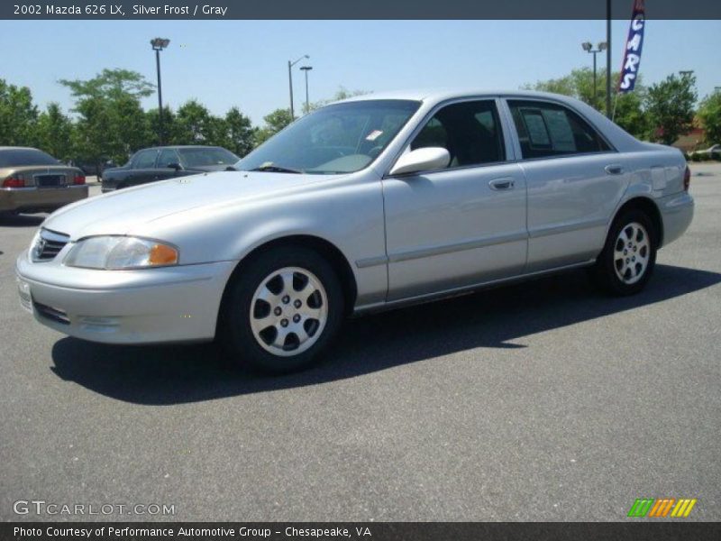 Silver Frost / Gray 2002 Mazda 626 LX