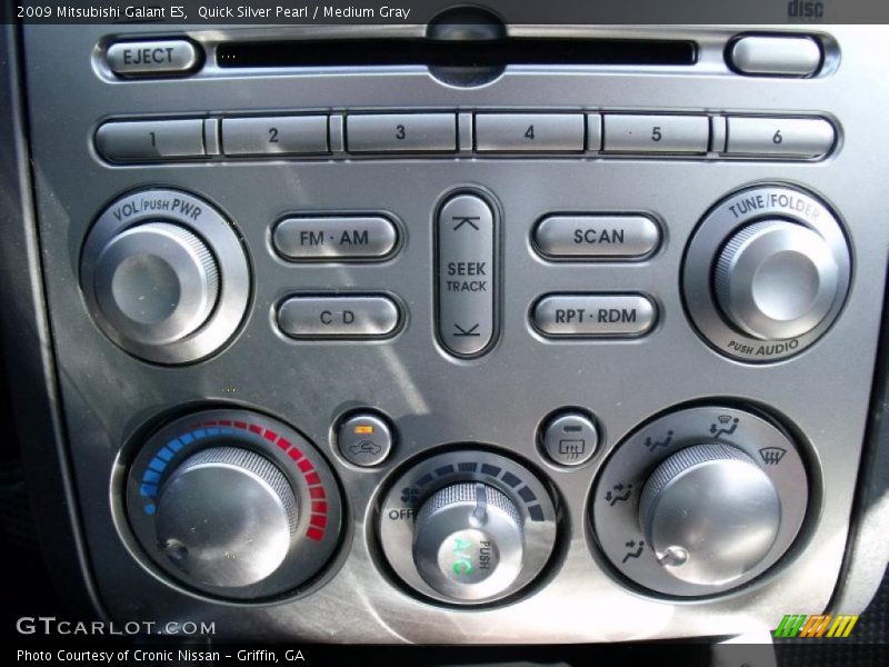 Quick Silver Pearl / Medium Gray 2009 Mitsubishi Galant ES