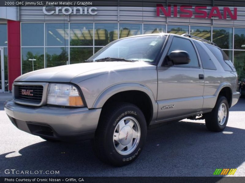 Pewter Metallic / Graphite 2000 GMC Jimmy SLS