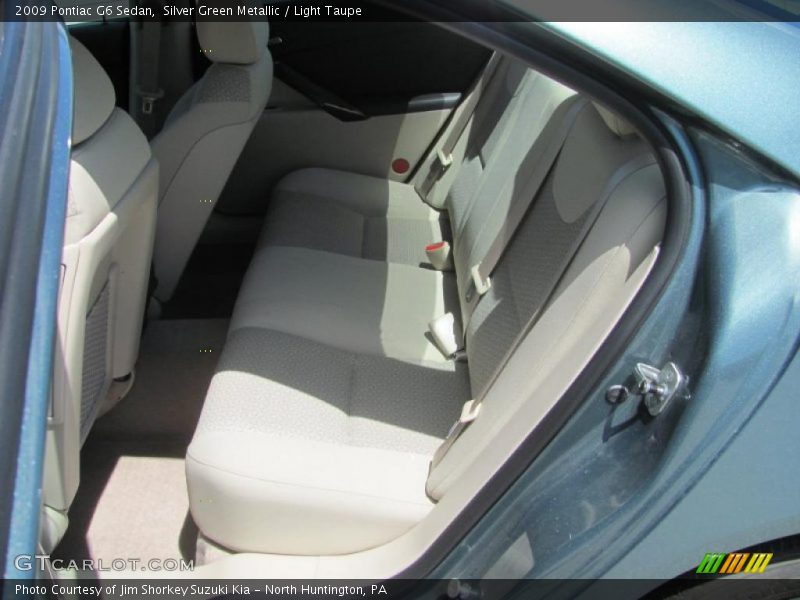 Silver Green Metallic / Light Taupe 2009 Pontiac G6 Sedan