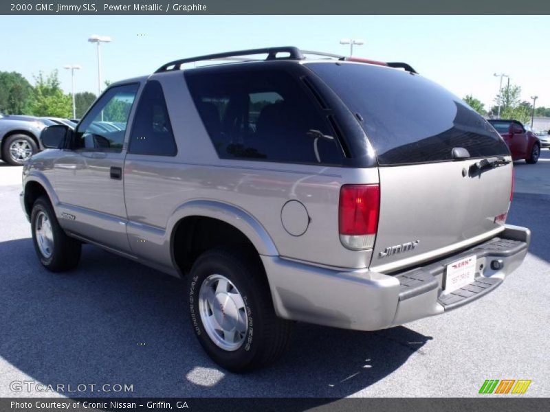 Pewter Metallic / Graphite 2000 GMC Jimmy SLS