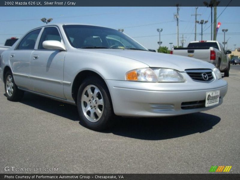 Silver Frost / Gray 2002 Mazda 626 LX