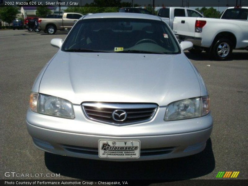 Silver Frost / Gray 2002 Mazda 626 LX