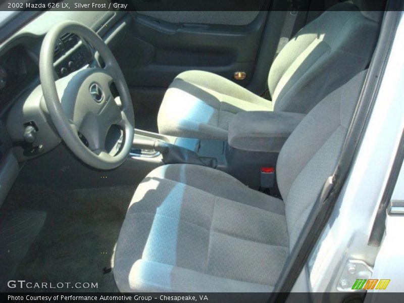 Silver Frost / Gray 2002 Mazda 626 LX