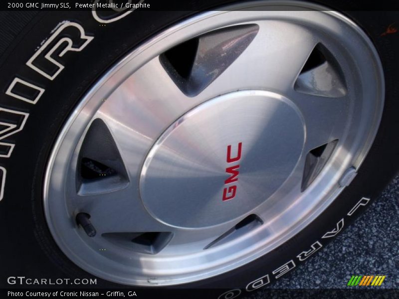 Pewter Metallic / Graphite 2000 GMC Jimmy SLS