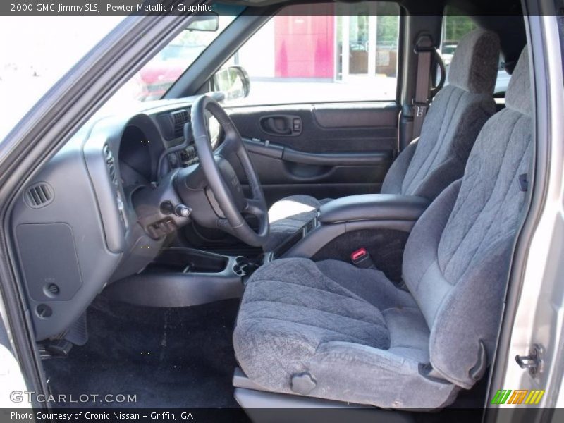 Pewter Metallic / Graphite 2000 GMC Jimmy SLS
