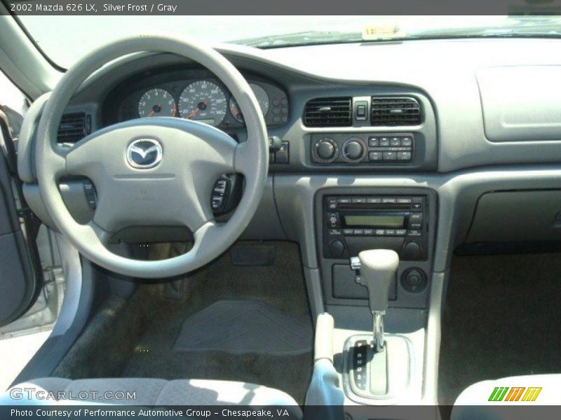 Silver Frost / Gray 2002 Mazda 626 LX