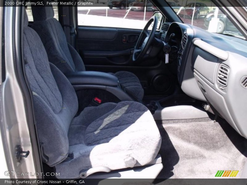 Pewter Metallic / Graphite 2000 GMC Jimmy SLS
