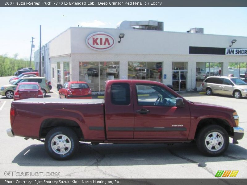 Deep Crimson Red Metallic / Ebony 2007 Isuzu i-Series Truck i-370 LS Extended Cab