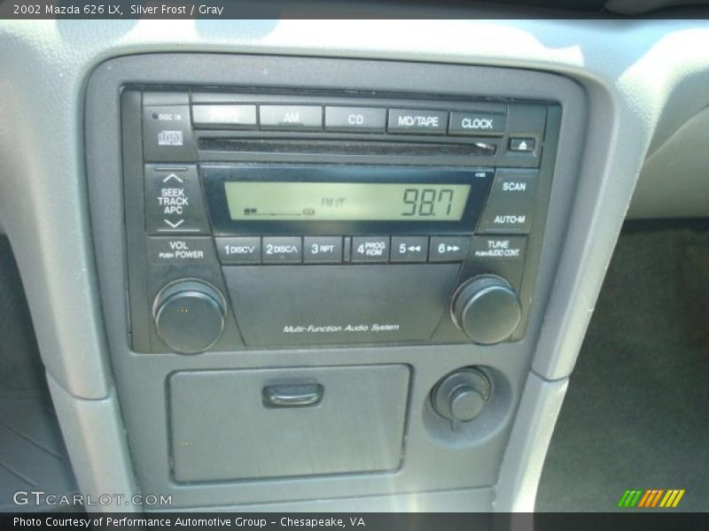 Silver Frost / Gray 2002 Mazda 626 LX