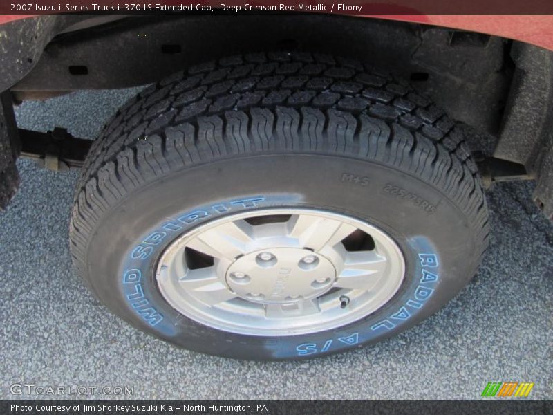 Deep Crimson Red Metallic / Ebony 2007 Isuzu i-Series Truck i-370 LS Extended Cab
