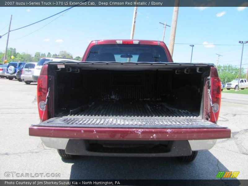 Deep Crimson Red Metallic / Ebony 2007 Isuzu i-Series Truck i-370 LS Extended Cab