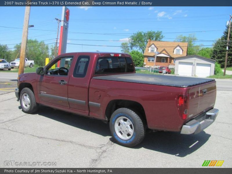 Deep Crimson Red Metallic / Ebony 2007 Isuzu i-Series Truck i-370 LS Extended Cab