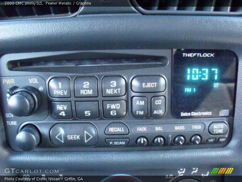 Pewter Metallic / Graphite 2000 GMC Jimmy SLS