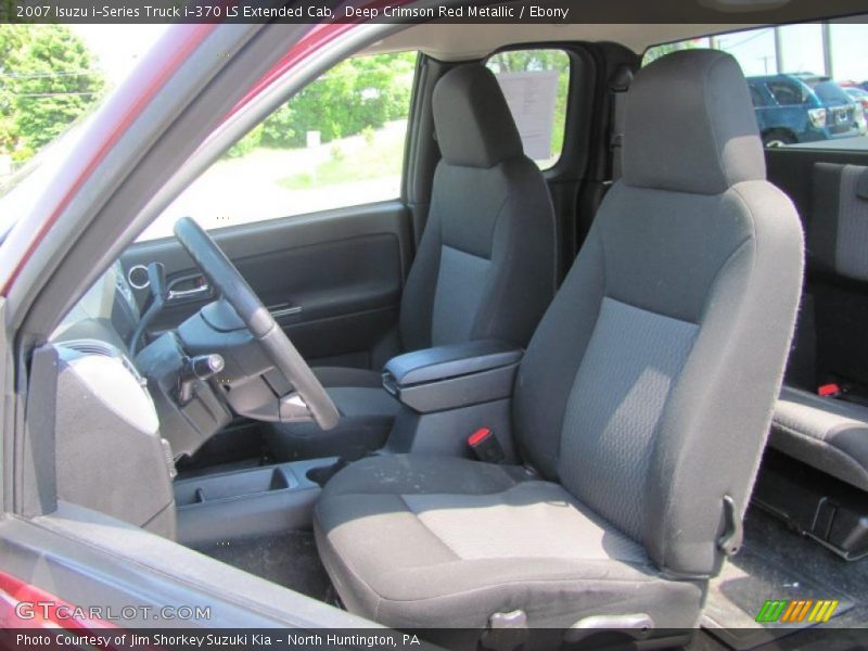 Deep Crimson Red Metallic / Ebony 2007 Isuzu i-Series Truck i-370 LS Extended Cab