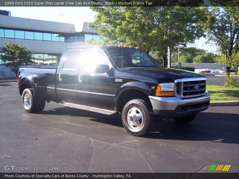 Black / Medium Prairie Tan 1999 Ford F350 Super Duty Lariat Crew Cab 4x4 Dually