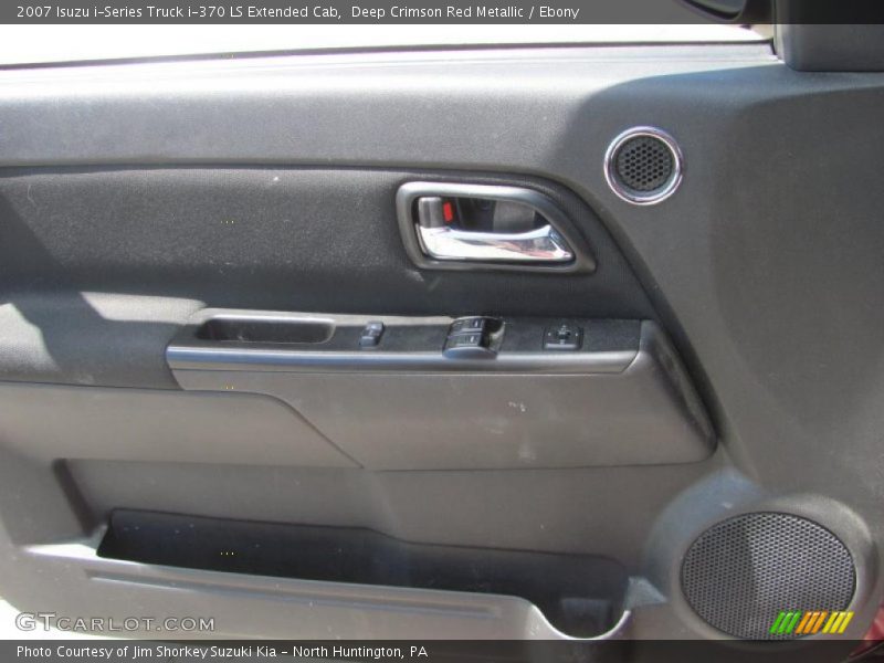 Deep Crimson Red Metallic / Ebony 2007 Isuzu i-Series Truck i-370 LS Extended Cab
