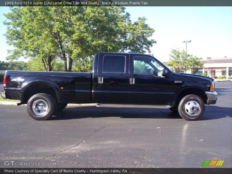 Black / Medium Prairie Tan 1999 Ford F350 Super Duty Lariat Crew Cab 4x4 Dually