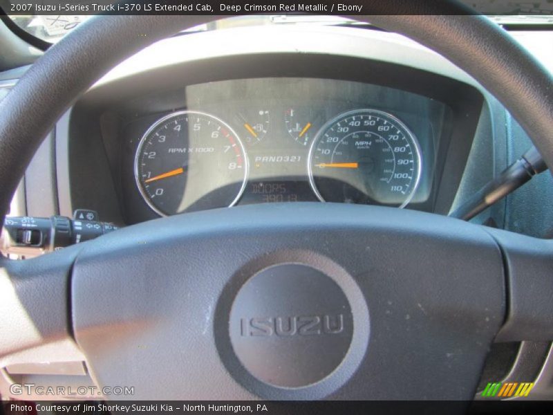Deep Crimson Red Metallic / Ebony 2007 Isuzu i-Series Truck i-370 LS Extended Cab