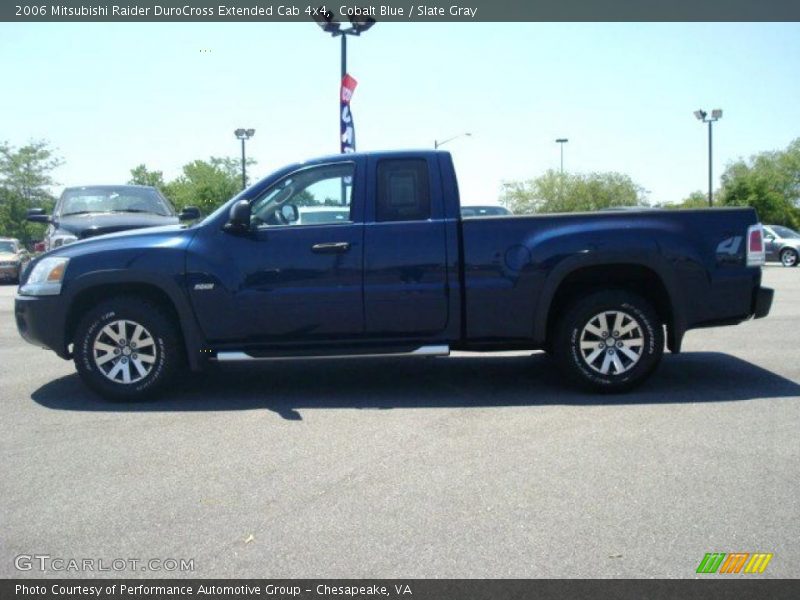 Cobalt Blue / Slate Gray 2006 Mitsubishi Raider DuroCross Extended Cab 4x4