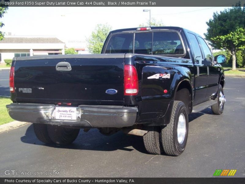 Black / Medium Prairie Tan 1999 Ford F350 Super Duty Lariat Crew Cab 4x4 Dually
