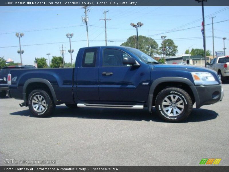 Cobalt Blue / Slate Gray 2006 Mitsubishi Raider DuroCross Extended Cab 4x4