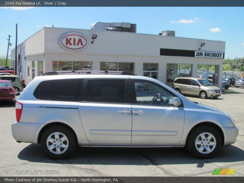 Silver / Gray 2006 Kia Sedona LX