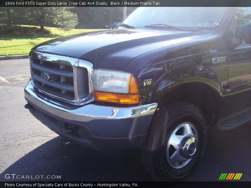 Black / Medium Prairie Tan 1999 Ford F350 Super Duty Lariat Crew Cab 4x4 Dually