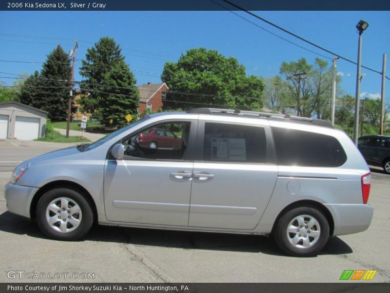 Silver / Gray 2006 Kia Sedona LX