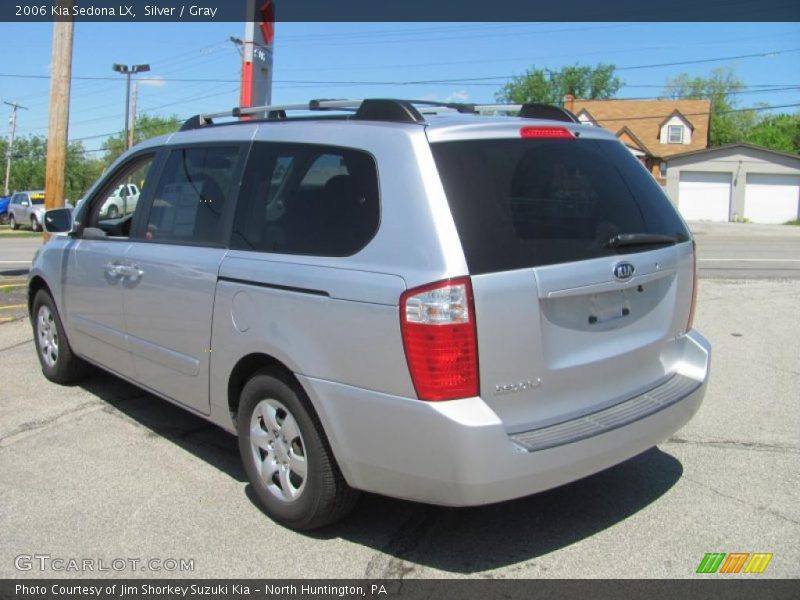Silver / Gray 2006 Kia Sedona LX