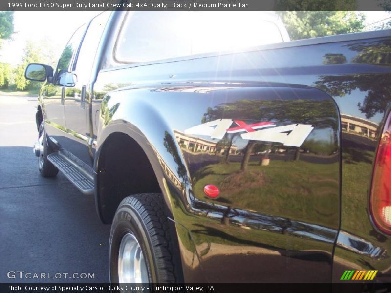 Black / Medium Prairie Tan 1999 Ford F350 Super Duty Lariat Crew Cab 4x4 Dually