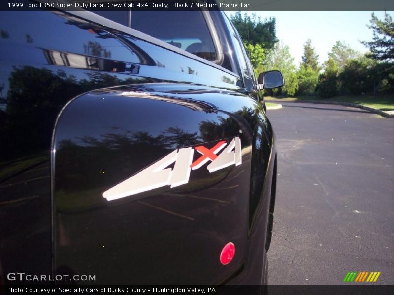 Black / Medium Prairie Tan 1999 Ford F350 Super Duty Lariat Crew Cab 4x4 Dually