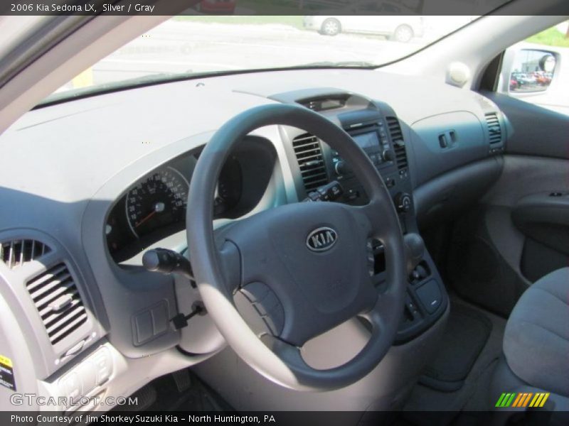 Silver / Gray 2006 Kia Sedona LX