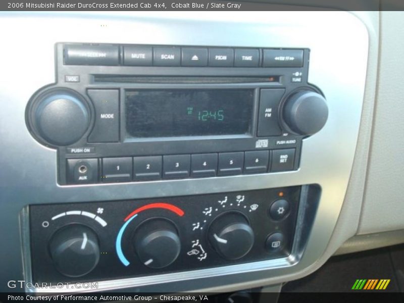 Cobalt Blue / Slate Gray 2006 Mitsubishi Raider DuroCross Extended Cab 4x4