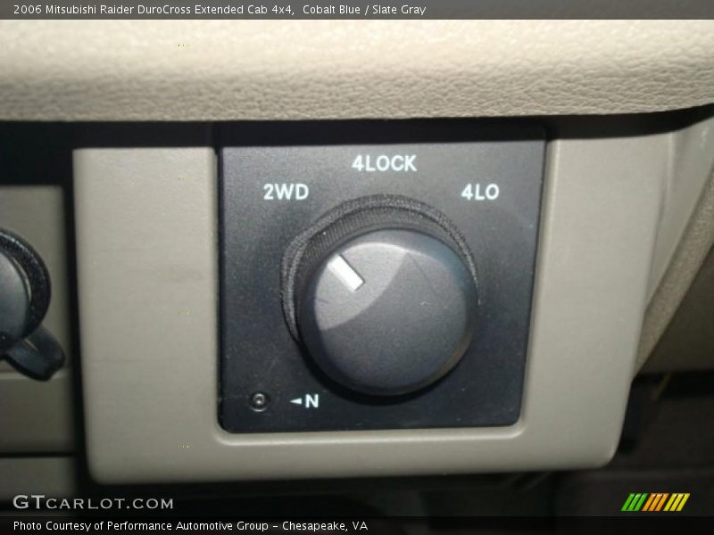 Cobalt Blue / Slate Gray 2006 Mitsubishi Raider DuroCross Extended Cab 4x4