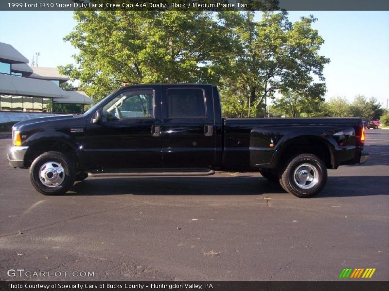 Black / Medium Prairie Tan 1999 Ford F350 Super Duty Lariat Crew Cab 4x4 Dually