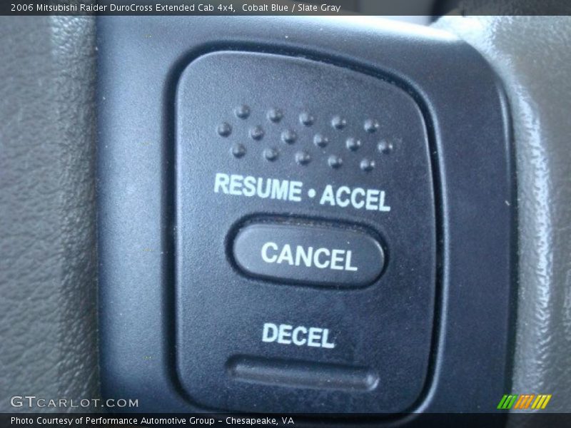 Cobalt Blue / Slate Gray 2006 Mitsubishi Raider DuroCross Extended Cab 4x4
