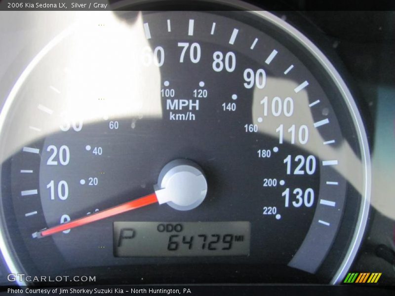 Silver / Gray 2006 Kia Sedona LX