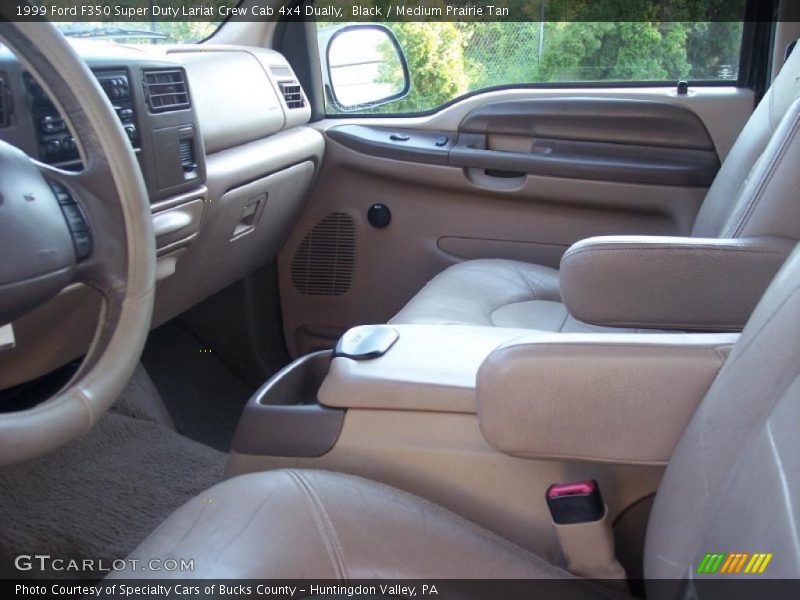 Black / Medium Prairie Tan 1999 Ford F350 Super Duty Lariat Crew Cab 4x4 Dually
