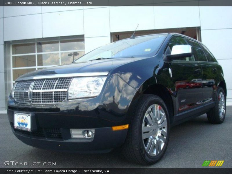 Black Clearcoat / Charcoal Black 2008 Lincoln MKX
