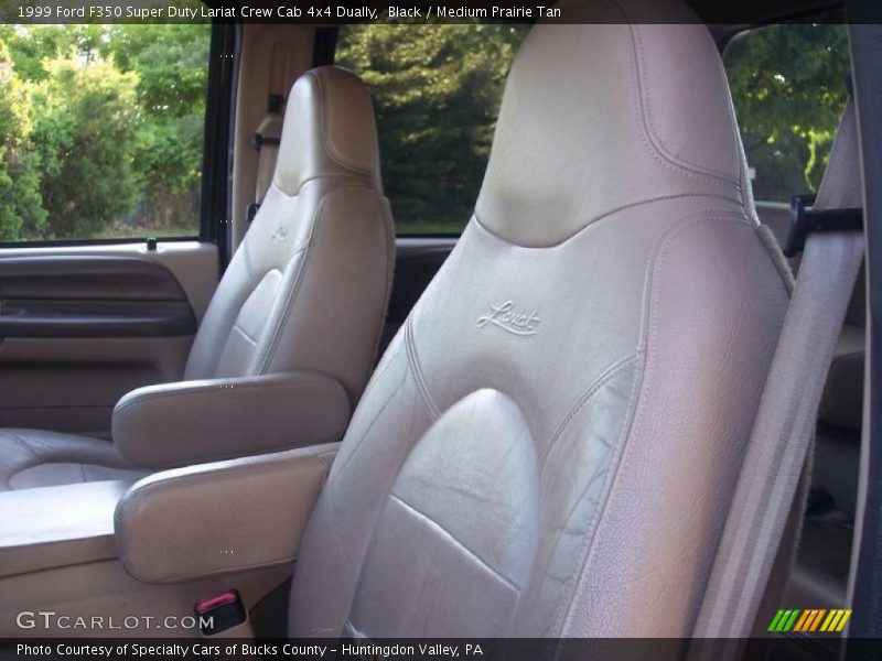 Black / Medium Prairie Tan 1999 Ford F350 Super Duty Lariat Crew Cab 4x4 Dually